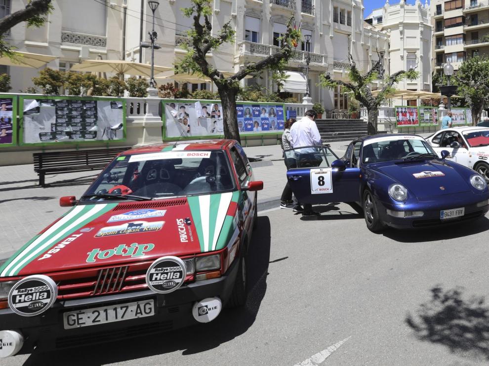 Aínsa, meta de la tercera etapa del II Spain Classic Rally