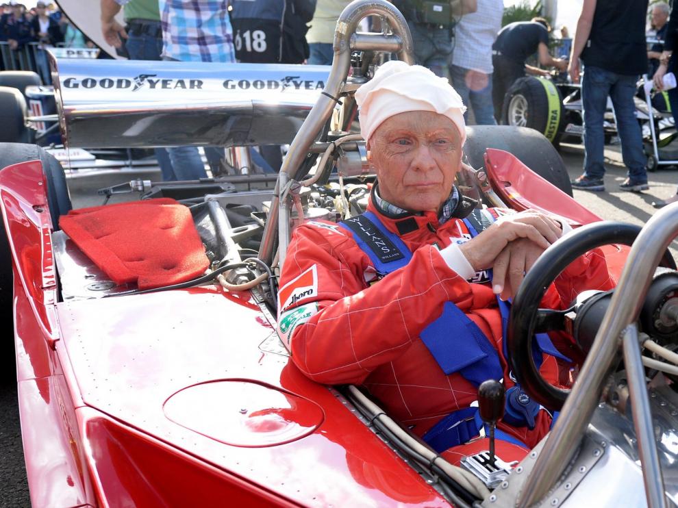 Muere a los 70 años de edad el mítico tricampeón del mundo de Formula 1 Niki Lauda