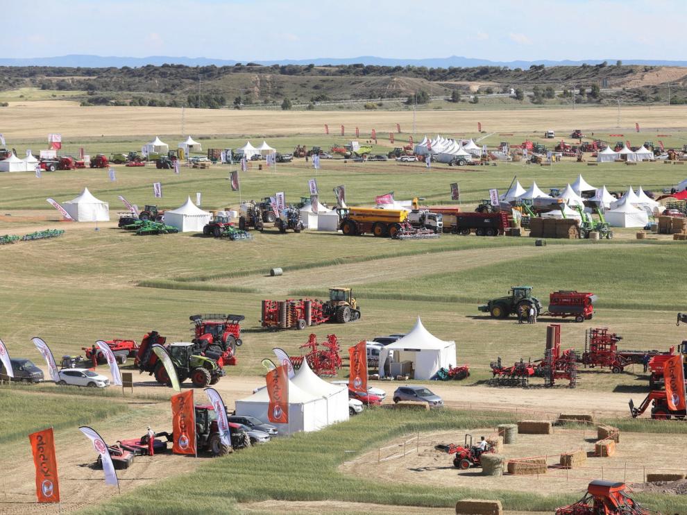 Huesca acoge un evento único para conocer y probar la maquinaria agrícola de última generación