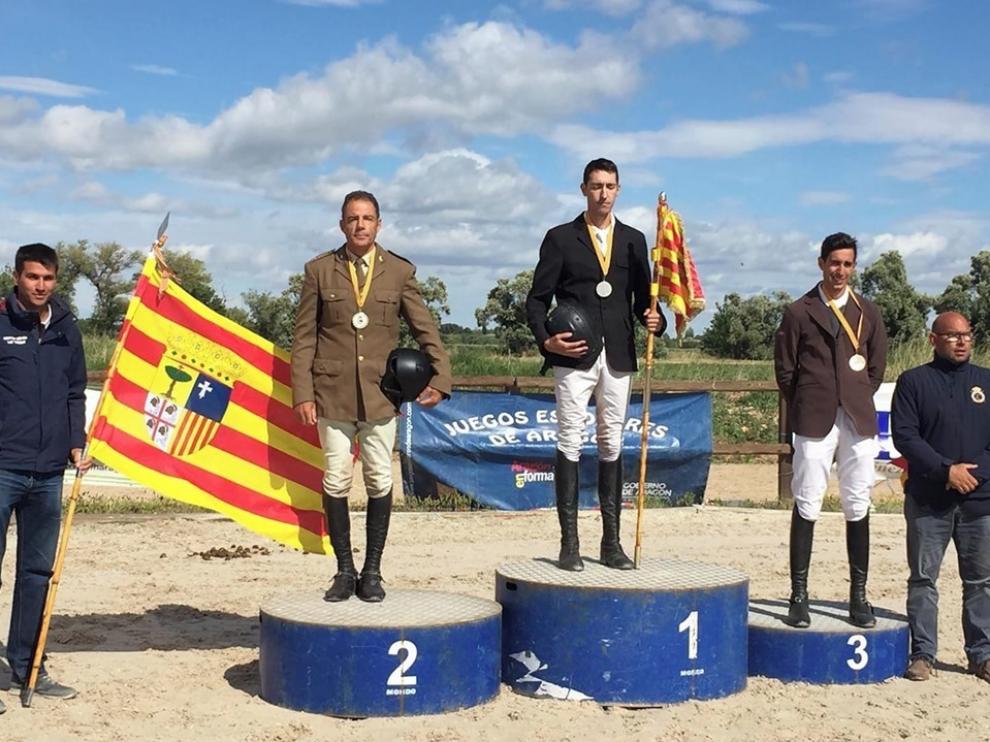El oscense Luis Gregorio se proclama Campeón de Aragón de Salto de Obstáculos