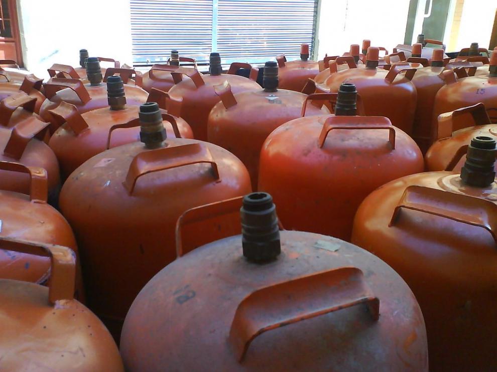 La bombona de butano costará 13,17 euros tras bajar un 4,98 %
