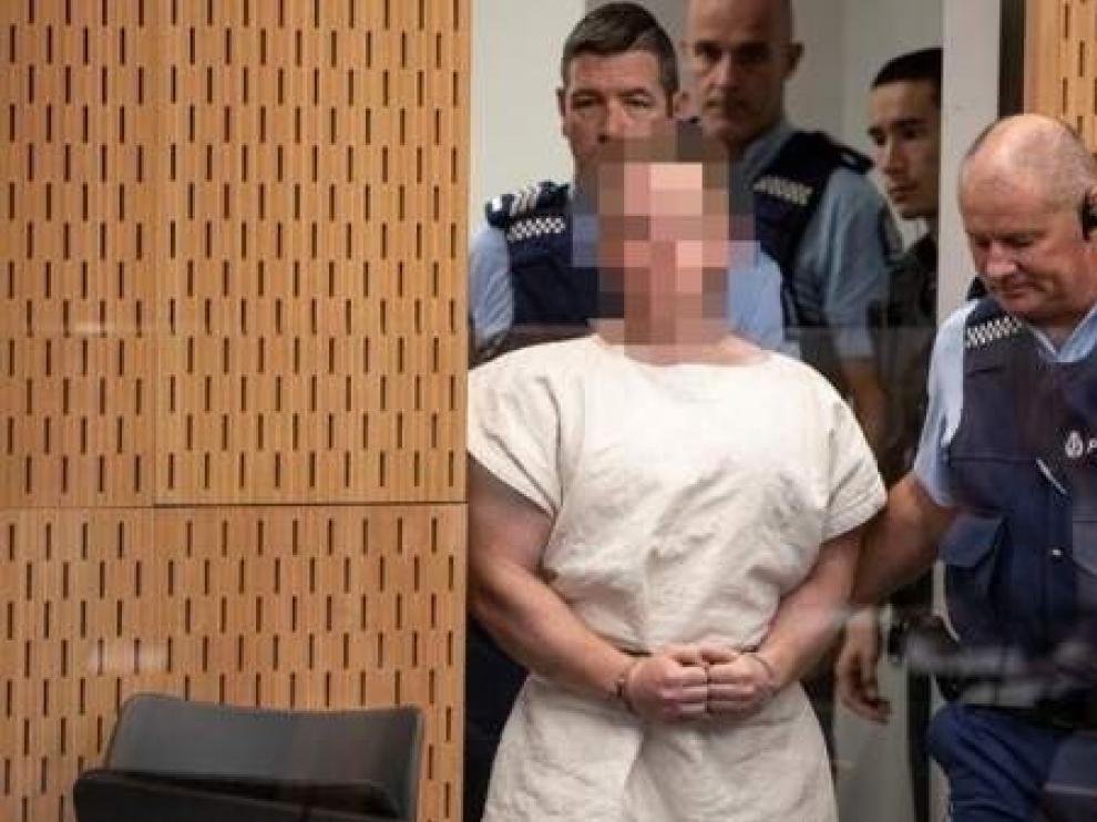 Acusado de terrorismo el detenido por el atentado en Nueva Zelanda