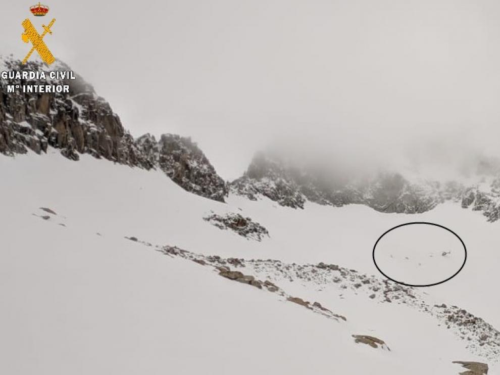 Rescatada una esquiadora catalana tras ser arrastrada por un alud en Benasque