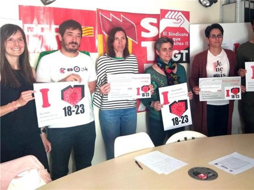 Los docentes de Aragón mantienen la huelga por el horario lectivo