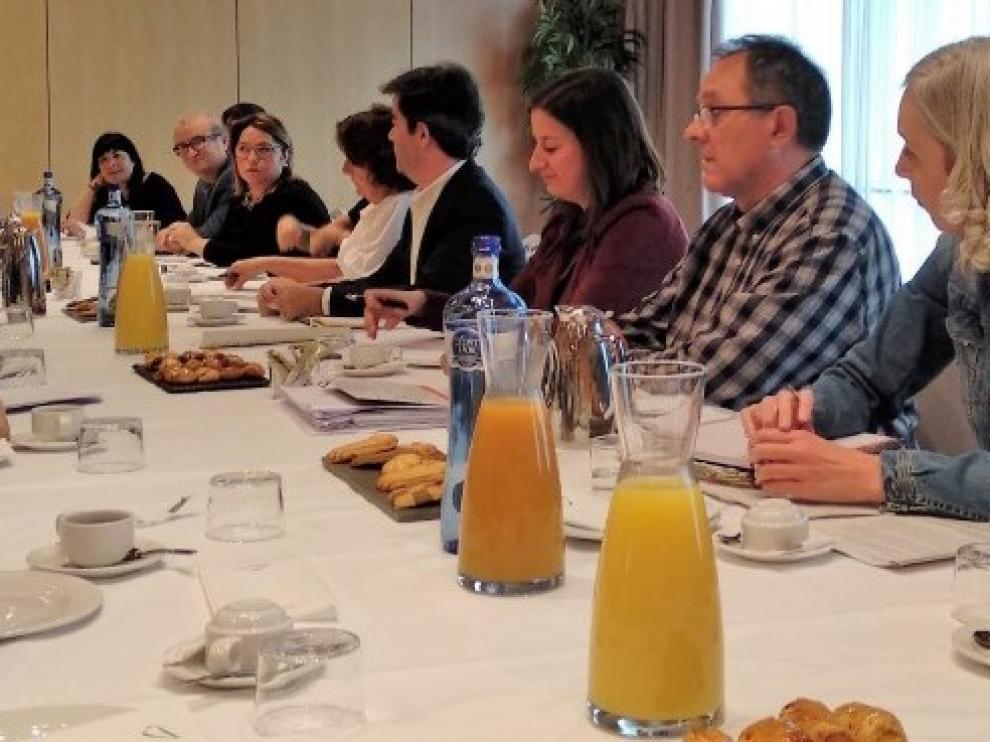 Cadis valora de forma positiva sus reuniones con los principales candidatos a la alcaldía de Huesca