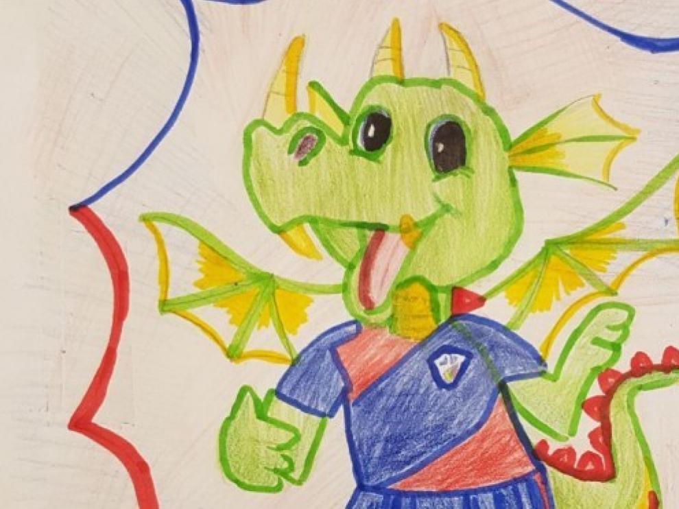 Un dragón será la nueva mascota del Huesca