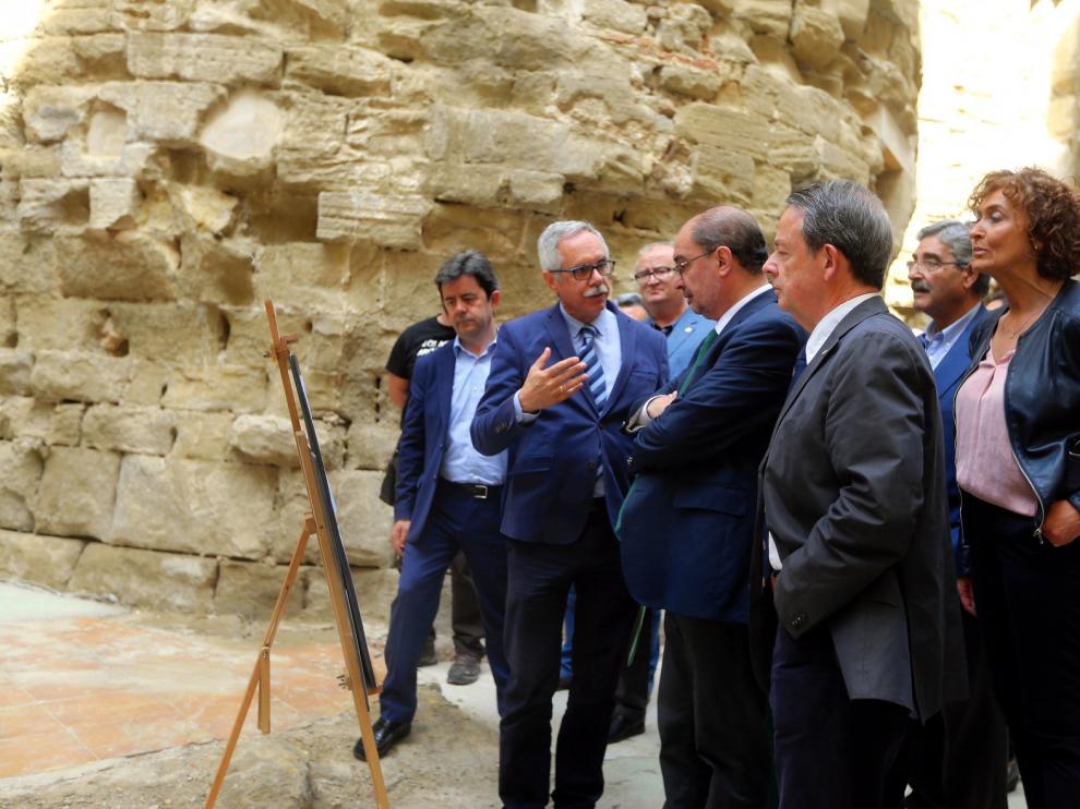 Avanza la recuperación del panteón real de San Pedro el Viejo en Huesca