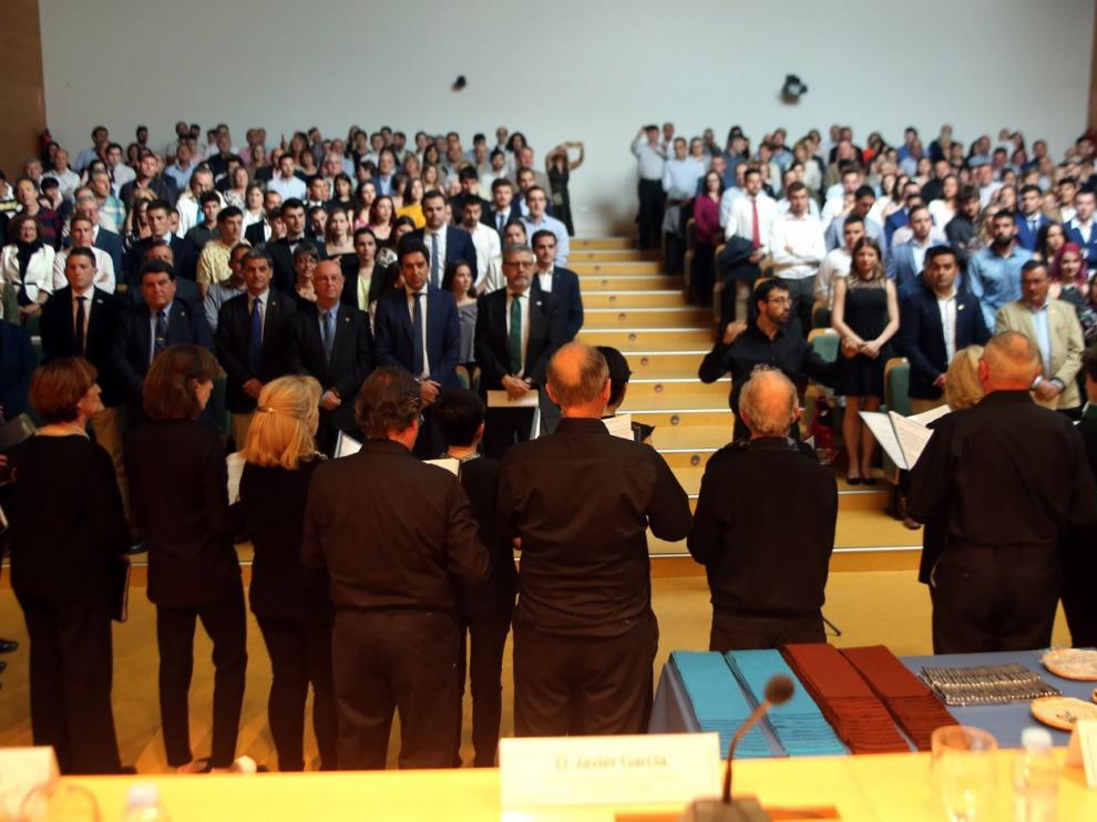 La Politécnica de Huesca celebra el acto de graduación de sus alumnos