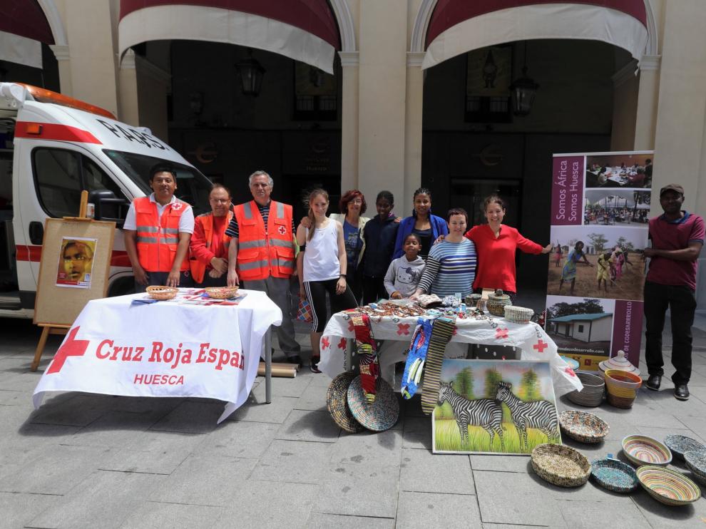Cruz Roja en Huesca da a conocer la realidad del continente africano