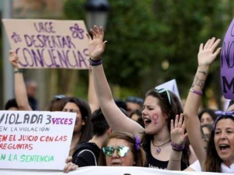 La violencia machista se incrementa un 3,3 % en Aragón