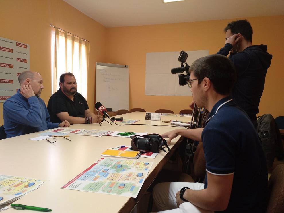 CCOO alerta del envejecimiento y la despoblación en la zona norte de Teruel