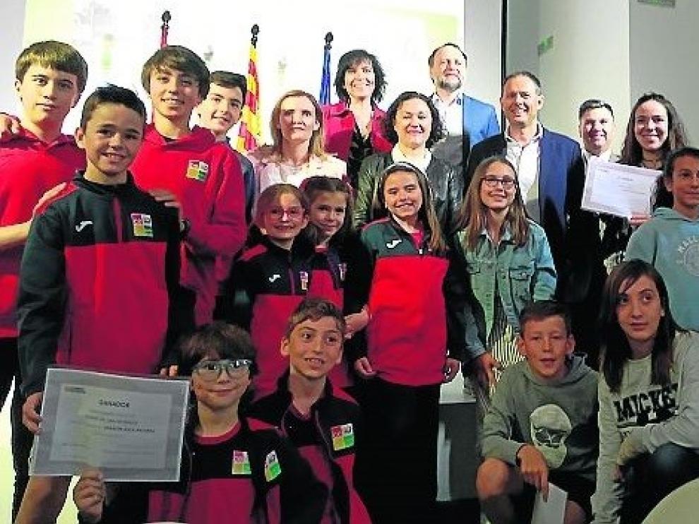 El Colegio Santa Ana de Huesca gana el programa 'Aragón Aula Natural' con un proyecto sobre la Jacetania