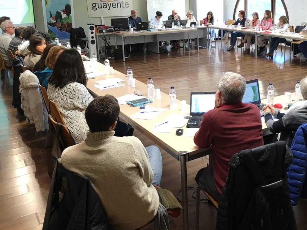La asamblea de Coceder reúne en Guayente a veinte colectivos