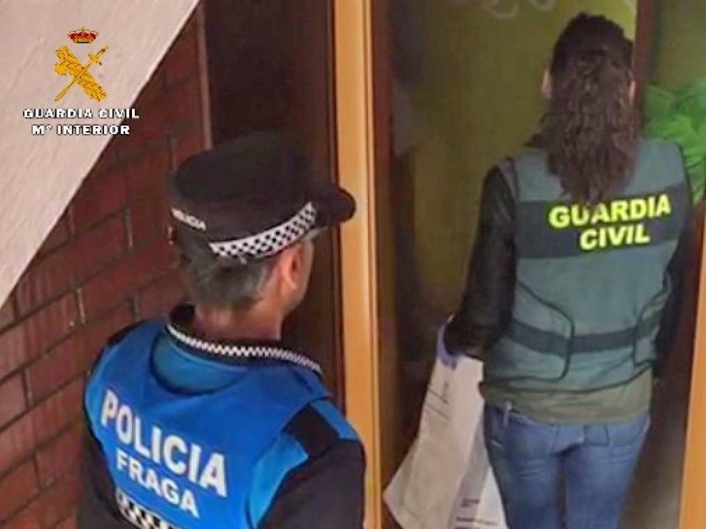 La Guardia Civil detiene a tres menores e investiga a otro por robos con violencia en Fraga