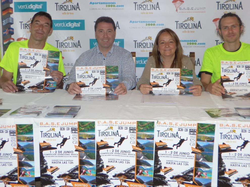 El salto Base vuelve a Hoz de Jaca