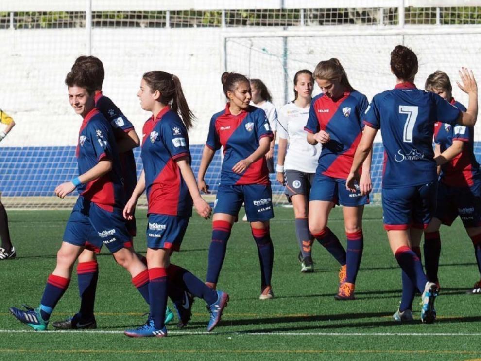 Las chicas del Huesca, a "rematar" el ascenso