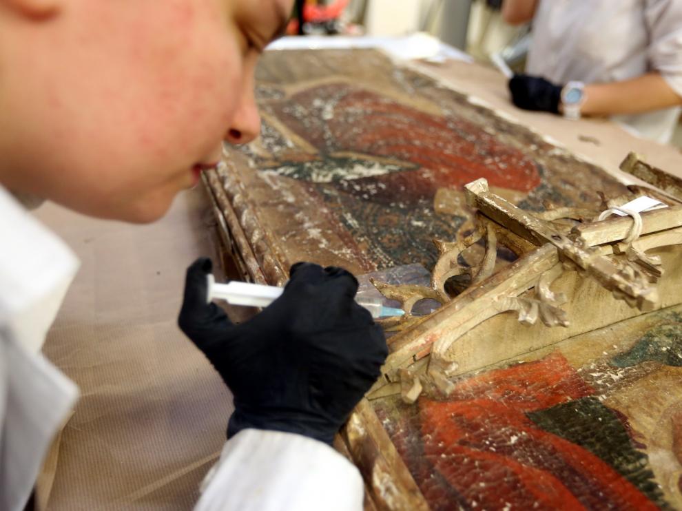La Escuela de Restauración de Huesca y su gran prestigio casi desconocido