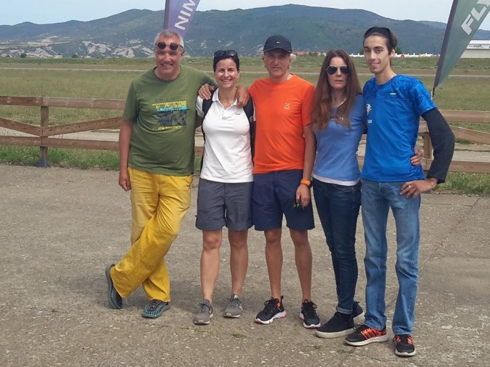 Jesús Calleja visita el Aeródromo de Santa Cilia