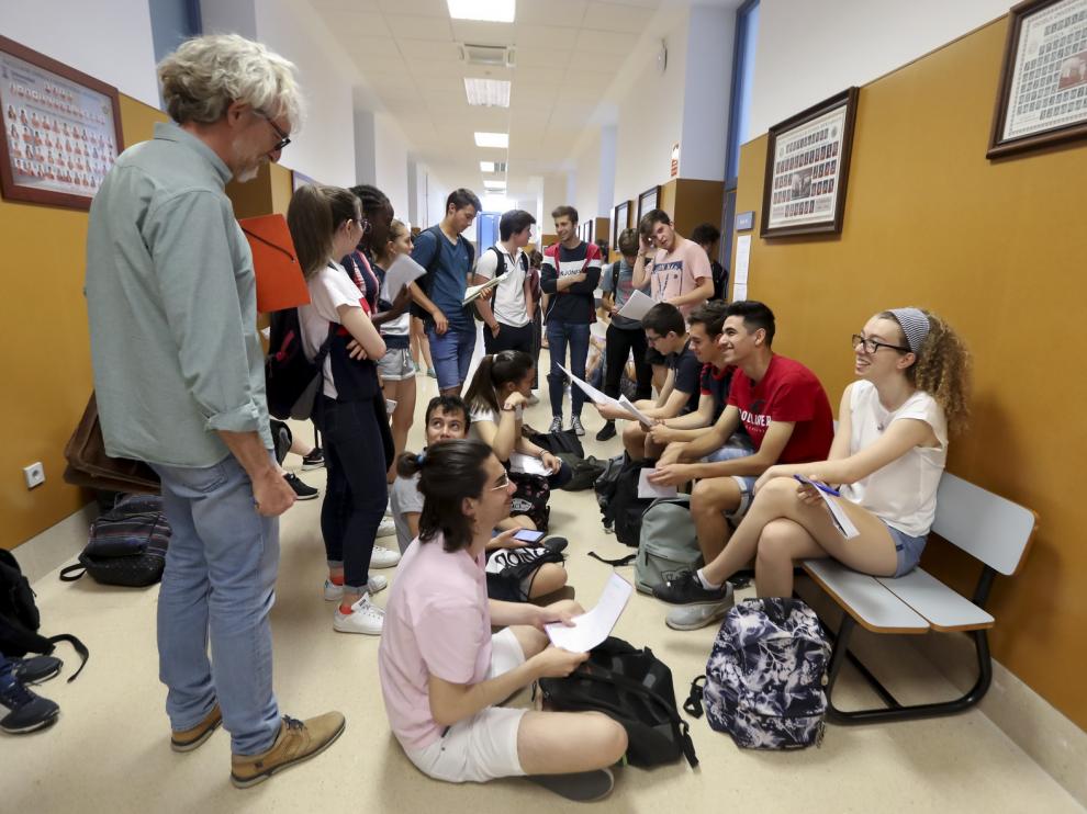 Un total de 116 estudiantes comienzan el martes la Evau de septiembre en Huesca