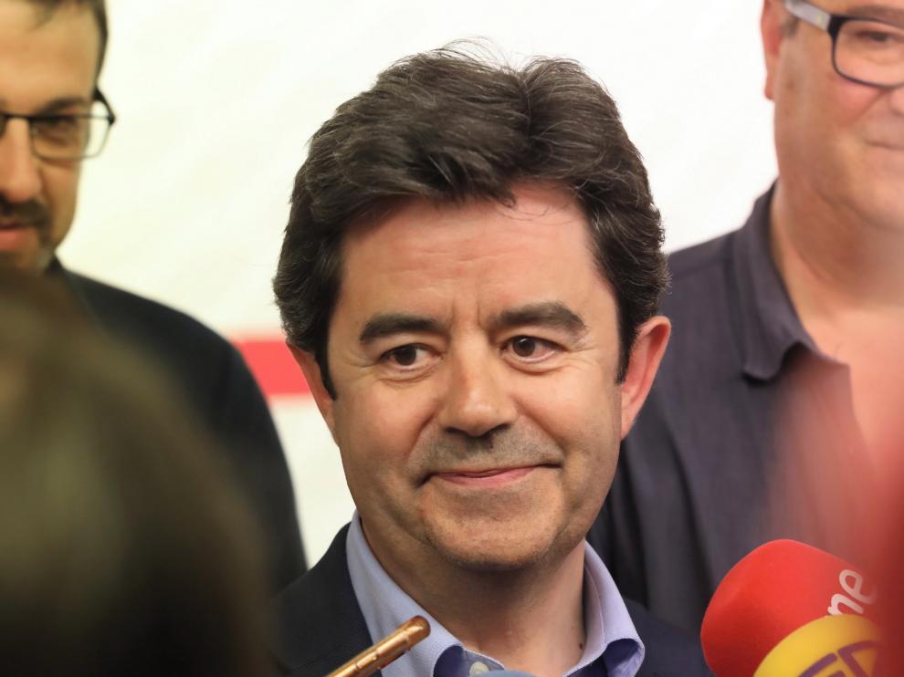 Luis Felipe alaba la postura "constructiva" de Ciudadanos como posible socio en el Ayuntamiento de Huesca