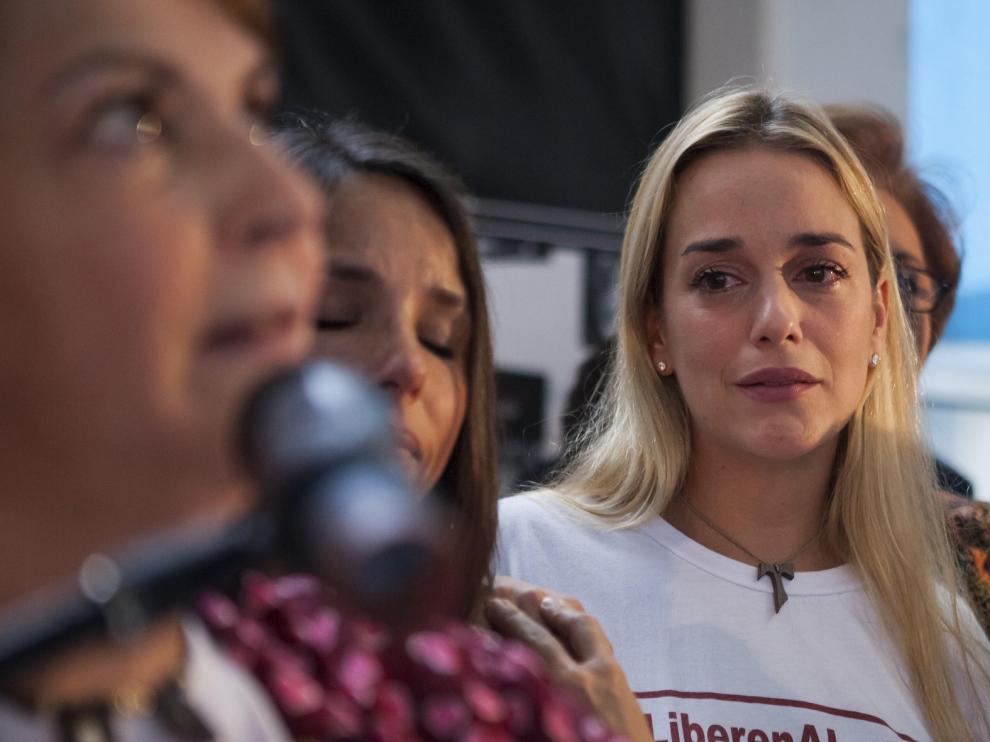 Lilian Tintori se encuentra en España con su hija menor
