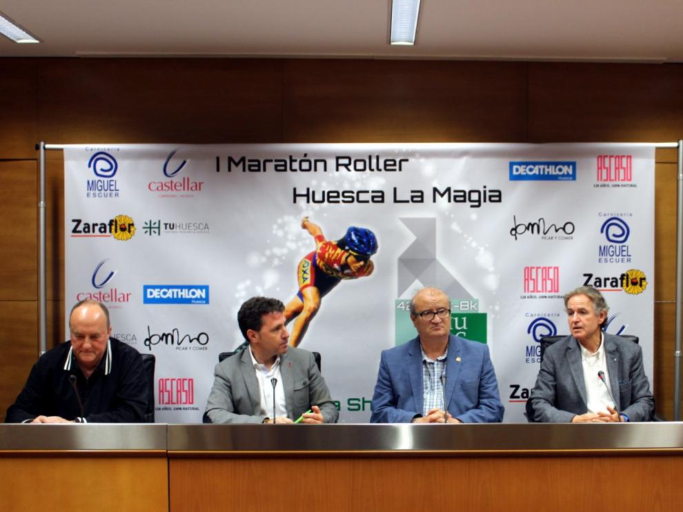 El Maratón Roller Huesca La Magia reunirá a 350 deportistas