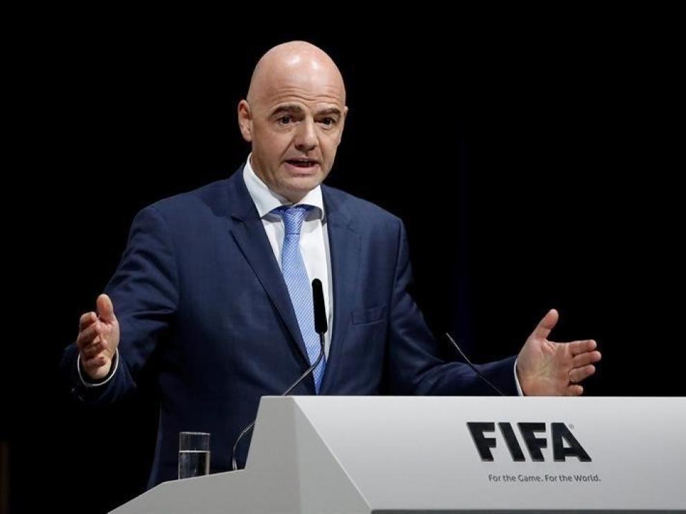 La FIFA renueva el mandato de Gianni Infantino como presidente