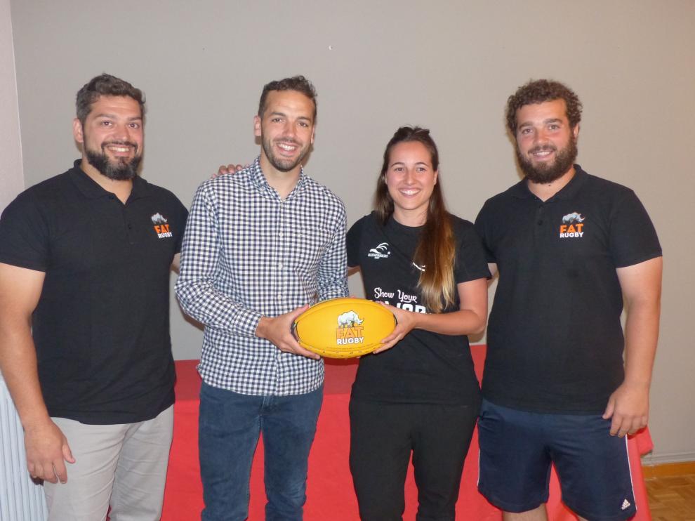 El Fat Rugby atraerá el sábado a Monzón a más de 600 amantes del deporte oval