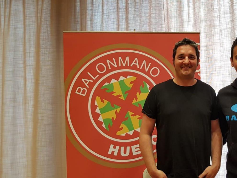 Gerard Espigol, entrenador del BM. Huesca B