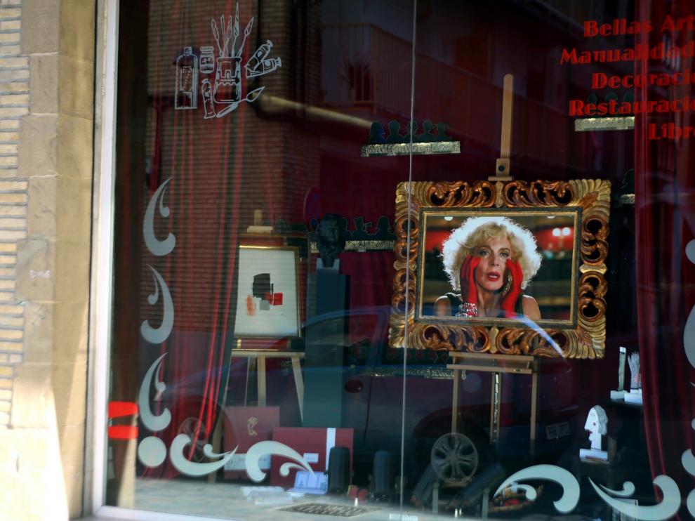 Escaparates de cine en Huesca