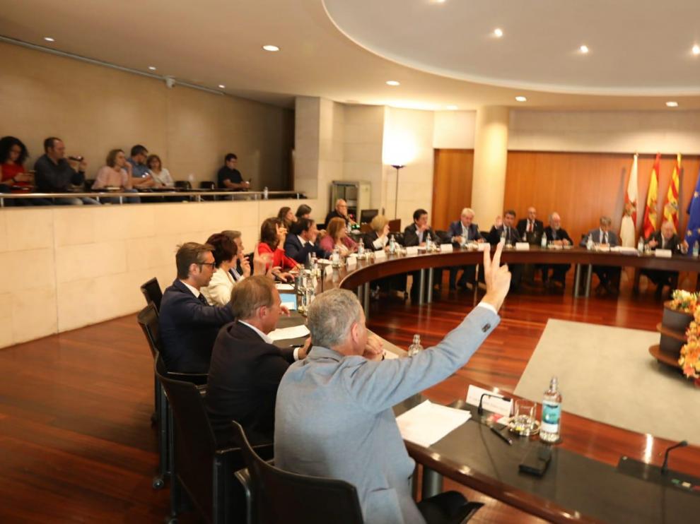 El presidente de la DPH destaca que la fortaleza de esta institución es el "consenso en defensa" del territorio