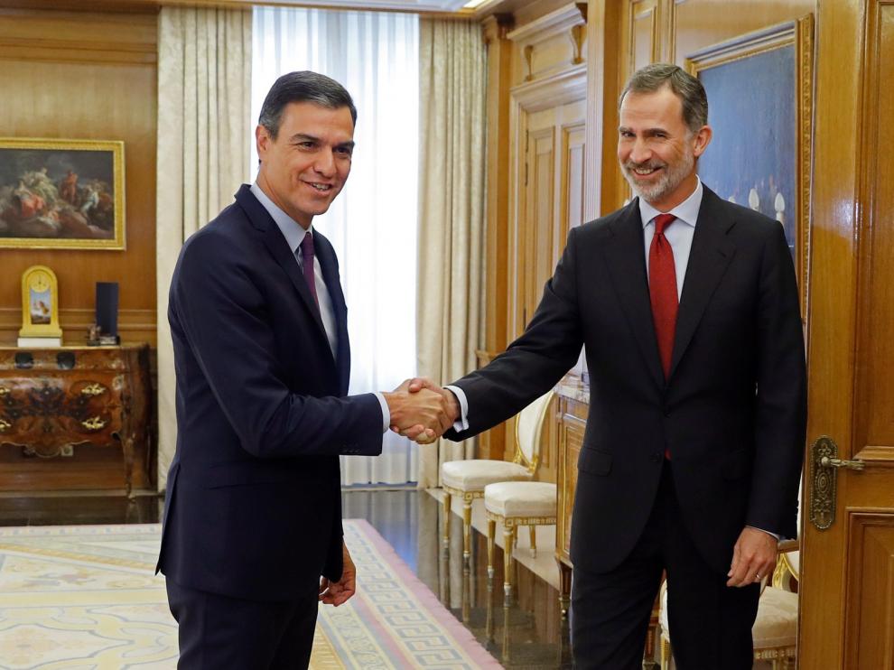 Pedro Sánchez acepta el encargo del Rey de formar Gobierno