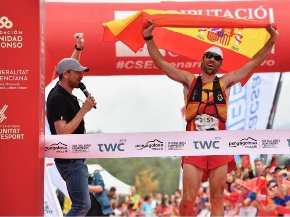 Luis Alberto Hernando busca su cuarto título mundial consecutivo de carreras por montaña