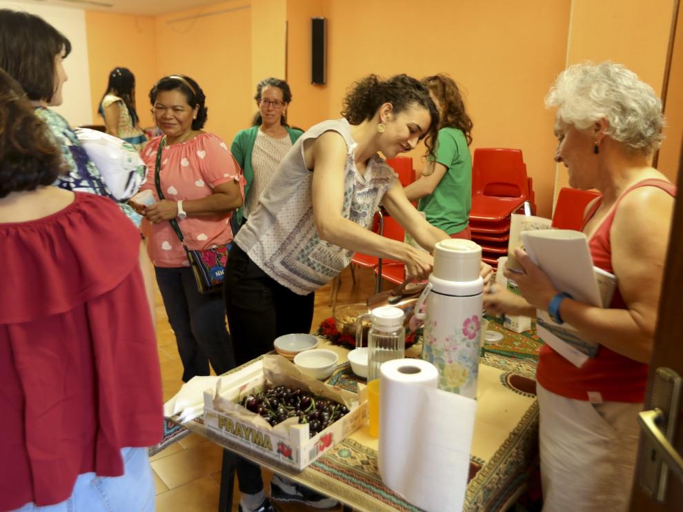 Las trabajadoras del hogar reivindican en Huesca mejoras salariales y laborales