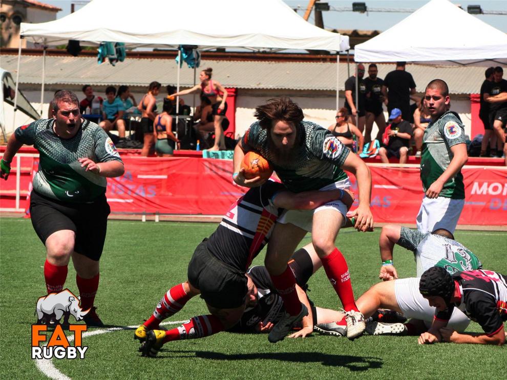 Pottolak y Fattedi Neskak ganan La IV edición del Torneo Fat Rugby de Monzón