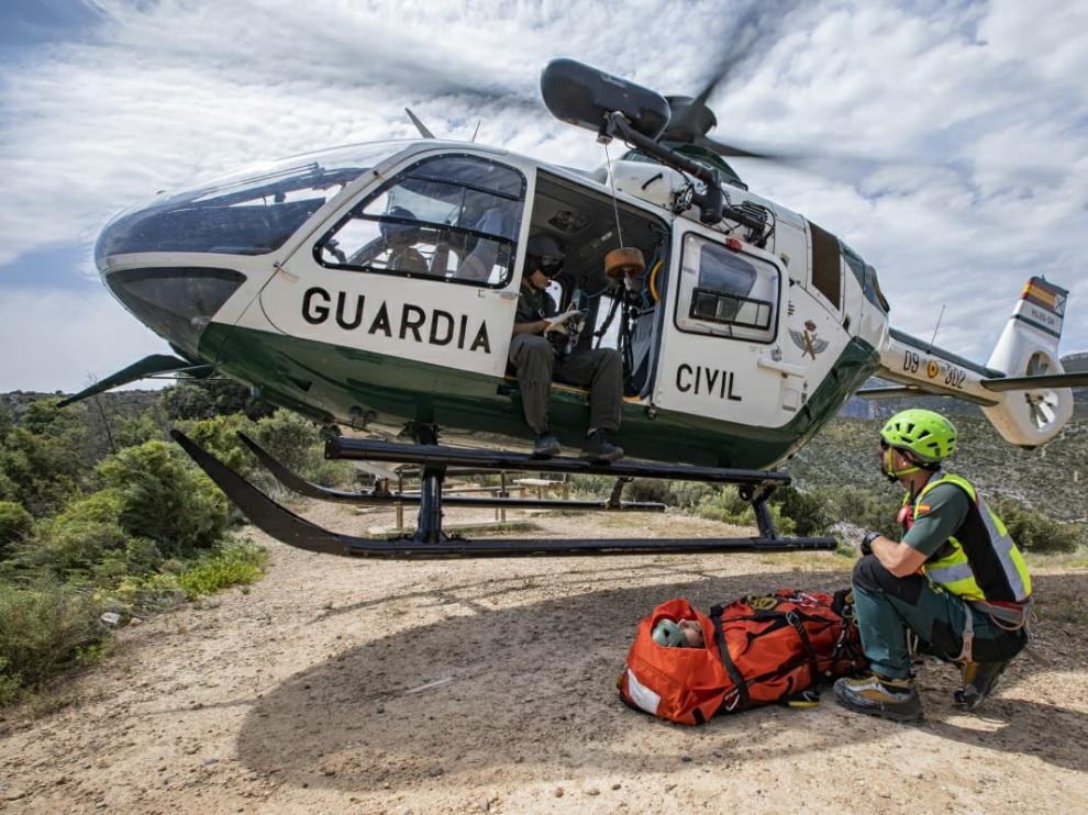 La Guardia Civil realiza cuatro rescates este sábado en el Pirineo oscense