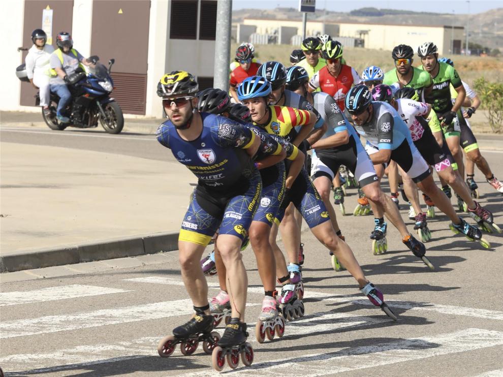 La I Maratón Roller Huesca La Magia, un sobresaliente