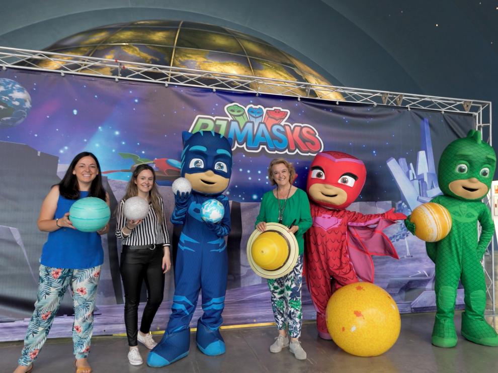 "Bebenautas" oscenses viajan al espacio con los "PJ Masks""