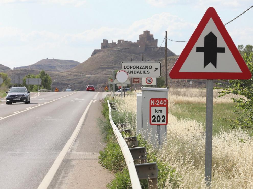 El límite de los radares baja por las obras de la autovía A-22 en el Estrecho Quinto