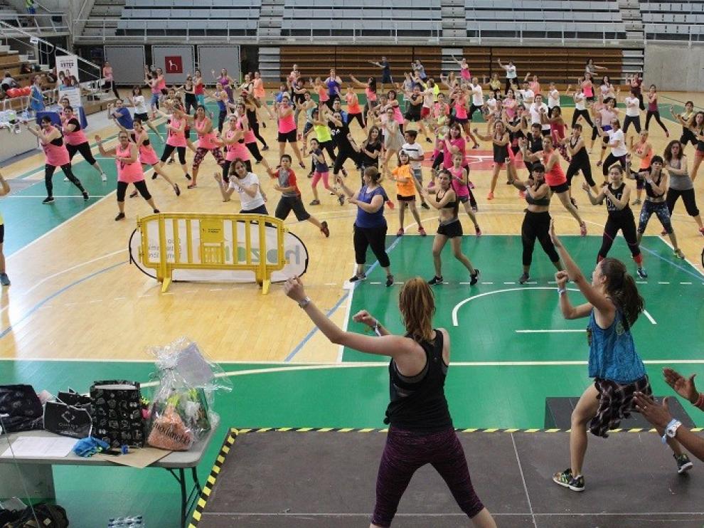 Huesca volverá a bailar zumba este domingo por los niños con cáncer de Aragón