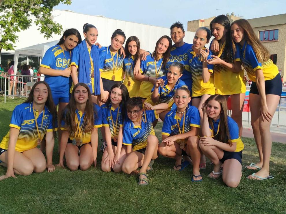 Doce medallas para el CPC Somontano en el Regional