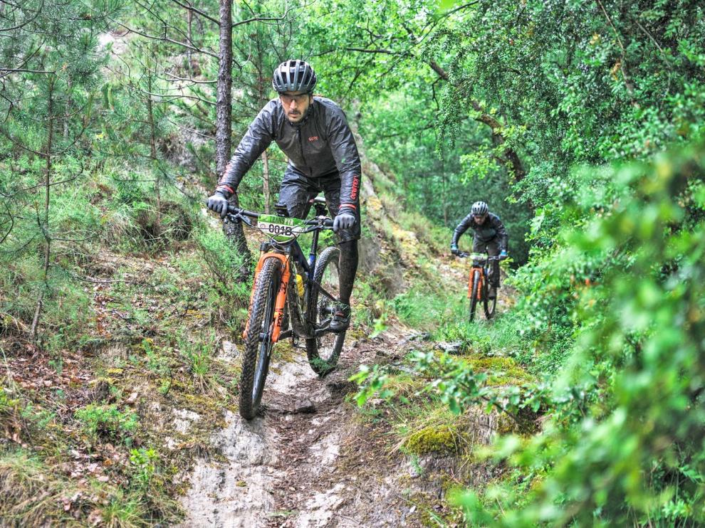 La Transpyr trae al Alto Aragón a sus casi cuatrocientos bikers