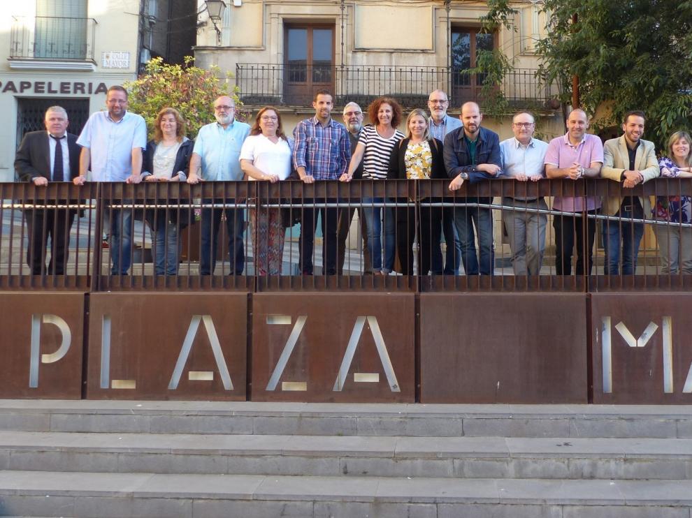 El Ayuntamiento de Monzón rinde homenaje a José Martín Martín en el último pleno del mandato