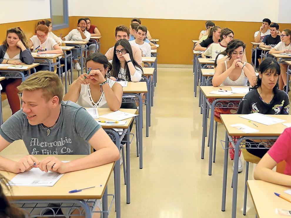 El 95 % de los alumnos de la provincia de Huesca supera la prueba de acceso universitario