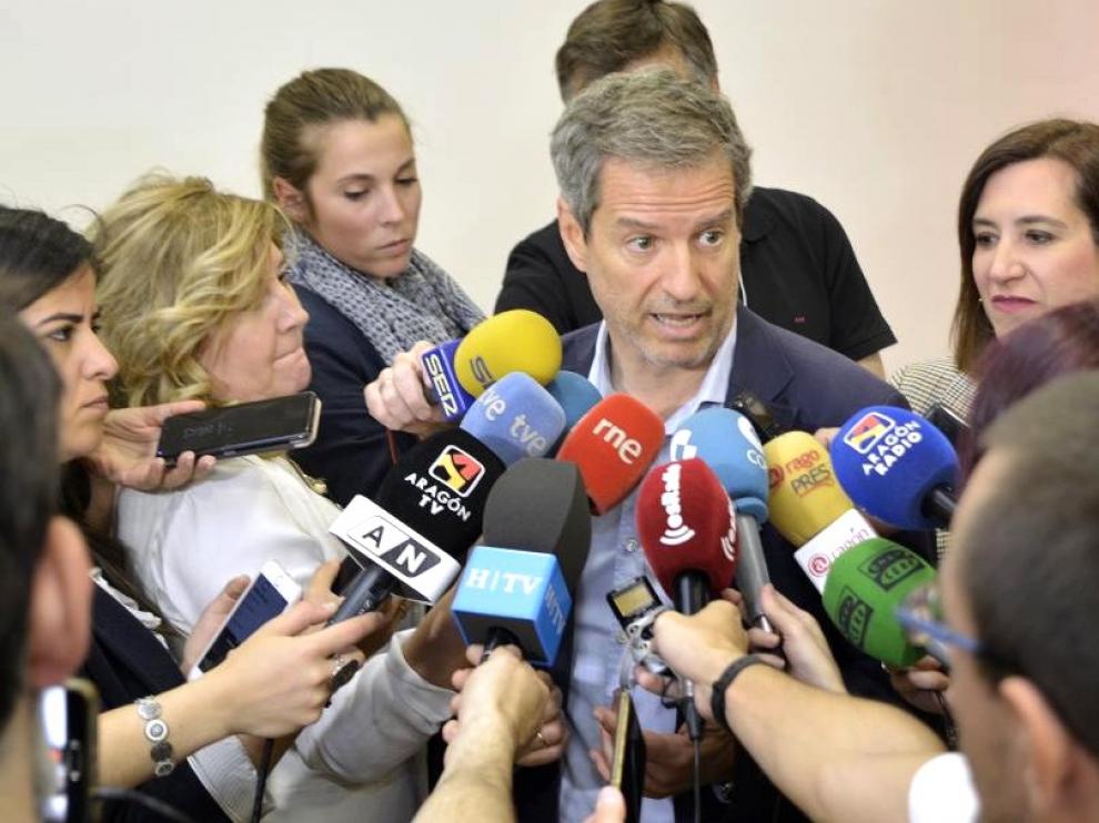 Cs Aragón apela al PAR que este jueves firma un acuerdo con el PSOE