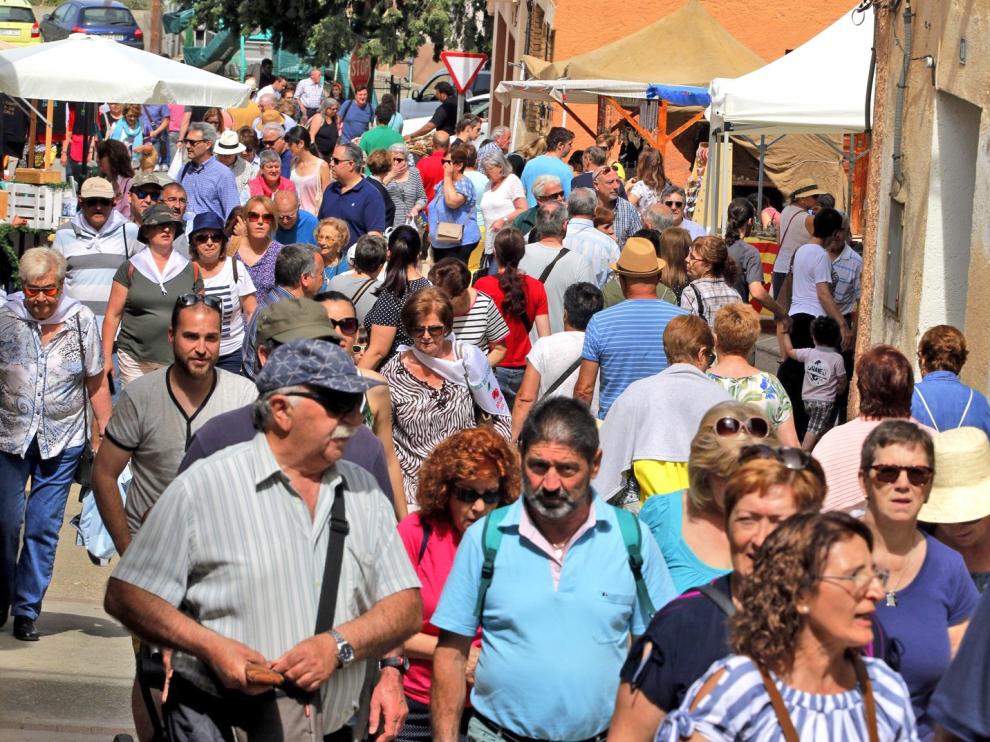 La gran calidad del producto acompaña el 20 aniversario de la Feria de la Cereza de Bolea