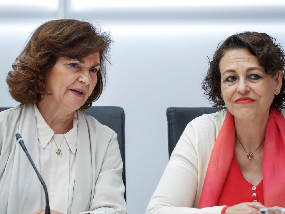Magdalena Valerio niega que la Seguridad Social esté en quiebra
