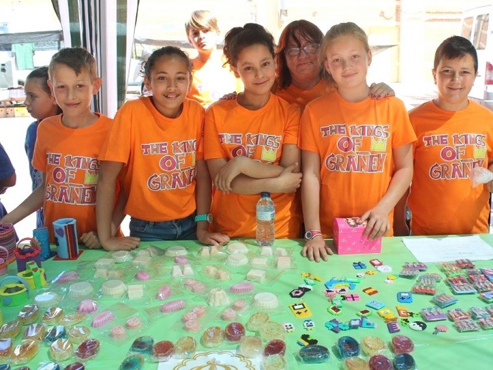 Mercado solidario este viernes de los centros docentes de Grañén
