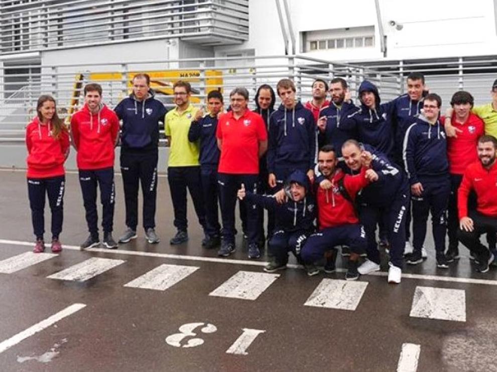 El Huesca Genuine despide su temporada en Valencia