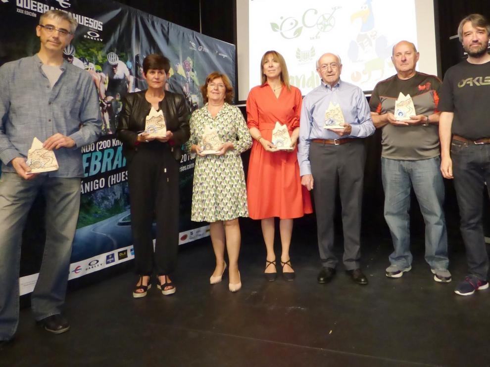 Reconocimiento a los voluntarios de la prueba